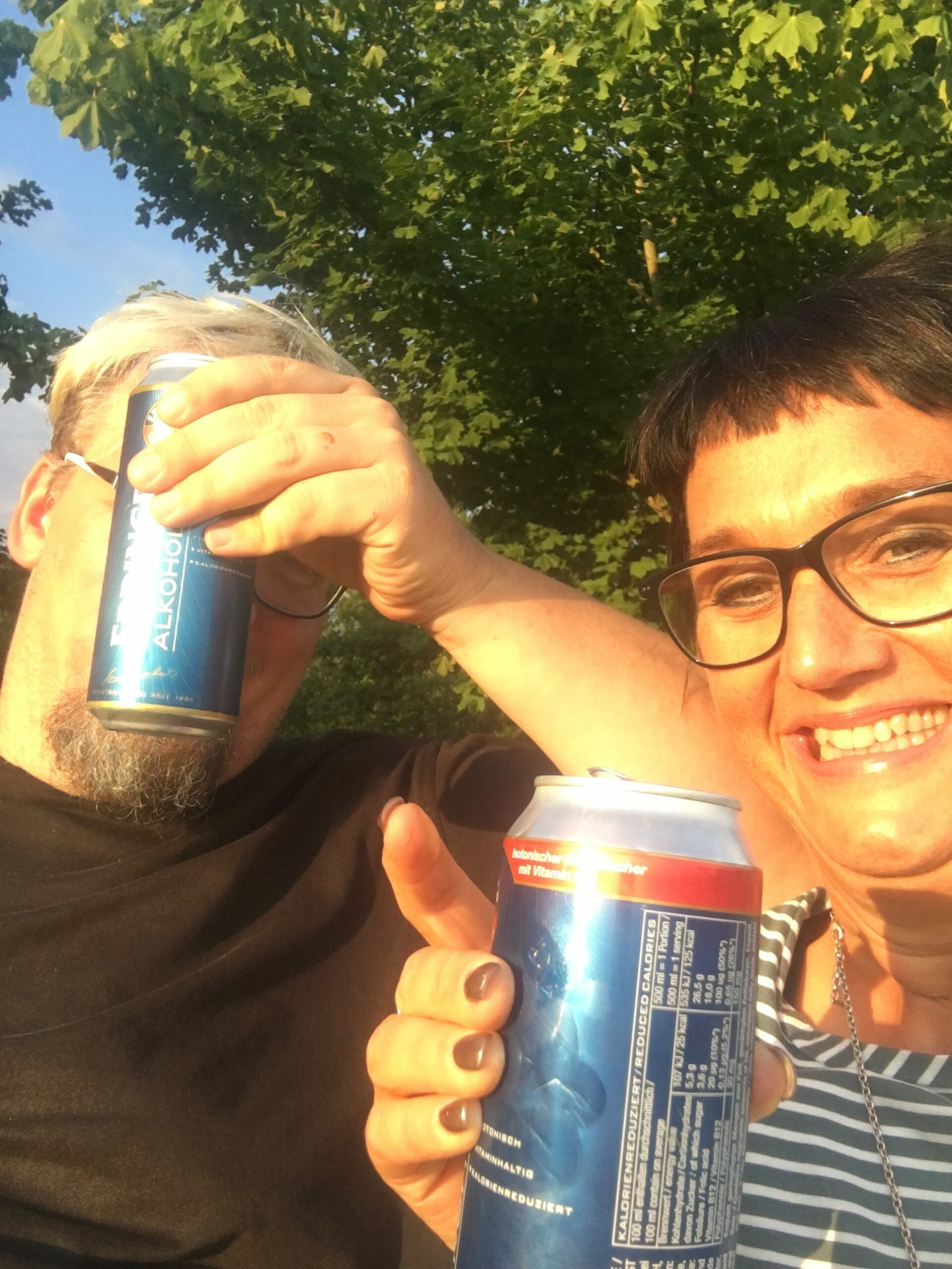 Gut gehen lassen daheim. Am Bodensee mit einem kühlen Gertränk