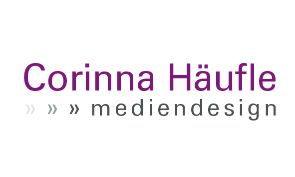 Logo vom Kooperationspartner Corinna Häufle Mediendesign Langenargen